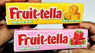 Fruittella Strawberry & Orange Chewy Candies | Recipe/Ingredients, Taste, Price | Fruittella Candy