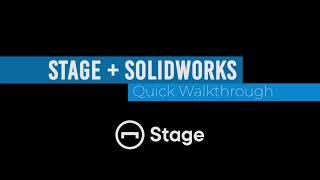 Unleash Hyper-Fast Real Time Rendering with Stage for SolidWorks - Workflow