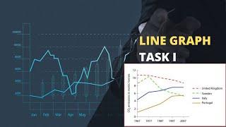 Task I LINE GRAPH yozish jarayoni