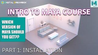 Maya Tutorials 2020 For Beginners | Part 1: Installation