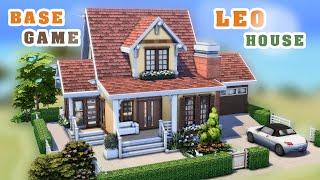 LEO Home (BASE GAME)  - Sims 4 Speed Build - ZODIAC SERIES (No CC)