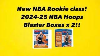 2024-25 NBA Hoops Blaster Boxes X 2.  New rookie class is trash.