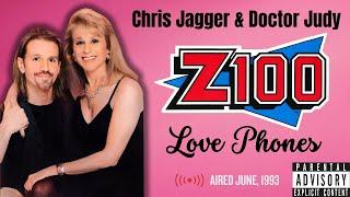 Z100 - WHTZ New York / Love Phones / Chris Jagger & Doctor Judy / June 1993