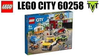 LEGO City 60258. Собираем набор Мастерская тюнинга