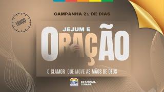 12/11/2024 - 21 DIAS DE ORAÇÃO | O CLAMOR QUE MOVE AS MÃOS DE DEUS | AO VIVO