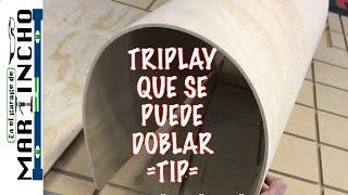 TRIPLAY que se puede DOBLAR ( TIP )