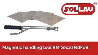 Magnetic handling tool RM 20x16 NdFeB - SOLLAU