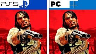 Red Dead Redemption | PC vs PS5 | Graphics Comparison | Analista De Bits