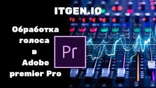 Уроки по Adobe Premiere Pro. Обработка голоса