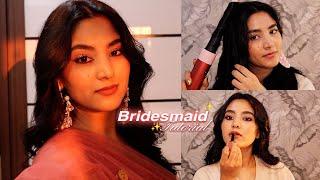 Get Ready With Me Bridesmaid Edition | Hair, Makeup, Outfit | Michu