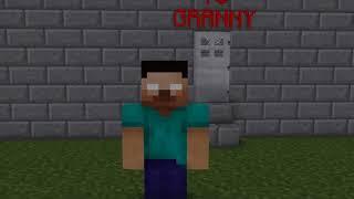 Monster School : GRANNY & GRANDPA HORROR GAME CHALLENGE - Minecraft Animation