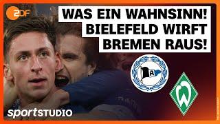 Arminia Bielefeld – SV Werder Bremen | DFB-Pokal, Viertelfinale Saison 2024/25| sportstudio