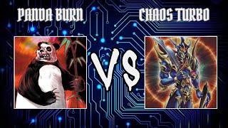 ReturnWinner(Panda Burn) vs Jhon-Wick(Chaos Turbo) | Yugioh Goat Format | Dueling book