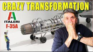 How I built a stunning F-35A Lightning II scale model engine