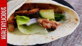 Chicken Doner | Homemade Chicken Doner Kebab | Chicken Gyros | Healthylicious