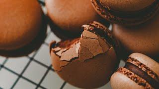 Chocolate Macarons Recipe｜Ohyoo Cooking