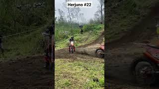 Andi Firmansyah #47 VS Herjuno #22 |#enduro#trail#trabas#trailadventure#motocross#shorts#viralshorts