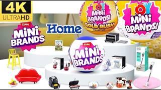 ASMR | NEW TOY | UNBOXING ZURU MINI BRANDS HOME MYSTERY CAPSULE | GOLD RUSH COLLECTION