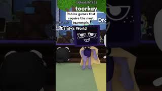 Roblox games that require the most teamwork: