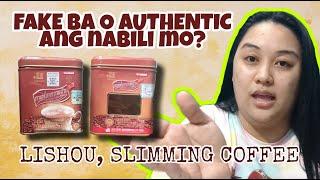 4 WAYS to CHECK kung AUTHENTIC ang LISHOU SLIMMING COFFEE || FAKE: Nagkalat sa Shopee at Lazada!!!