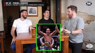 UFC 307 | Does Alex Pereira deserve to be #1 pound-for-pound? The Pub Test on Fox Sports Australia