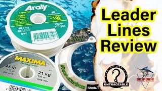 TACKLE TUESDAY: Leader Lines | a dive into the options of leaders for all aspects of fishing