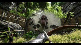 ARK: Survival Evolved PS4 Pro Free Roam Gameplay