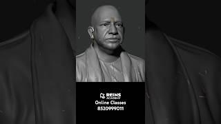 #yogiadityanath #hindu #zbrush #portrait #3d #timelapse #reinsacademy #vishalrein #zbrushsculpting