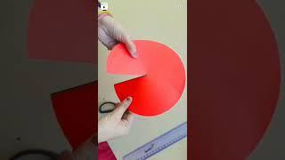 HOW TO MAKE 3D CONE SHAPE EASILY #3dshape #craft #diy #art #papercraft #handmade #cone #easyshape