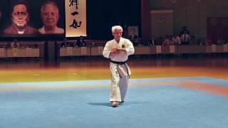 IOGKF World Budosai 2016 - Sensei Masakazu Kuramoto. Seiyunchin.