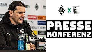 "Wir wollen auf keinen Fall nachlassen"  | ️ PK vor Borussia - FC Augsburg