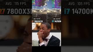 RYZEN 7 7800X3D VS i7 14700K #rtx4090 #flightsimulator #gaming #corei7 #7800x3d