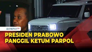 Suasana Kertanegara, Presiden Prabowo Panggil Sejumlah Ketum Parpol