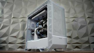 ULTIMATE CHILL ASMR PC BUILD - BeQuiet! DARK BASE PRO 901 WHITE