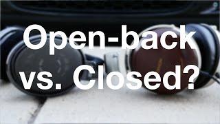 Open-back vs Closed-back headphones? (4K) -  Part 2/5 - "All About Headphones"