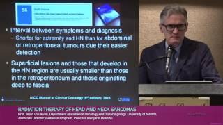 Prof. Brian Osullivan | Radiation Therapy of Head ans Neck Sarcomas