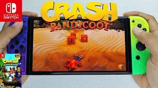 CRASH BANDICOOT - Nintendo Switch OLED Gameplay