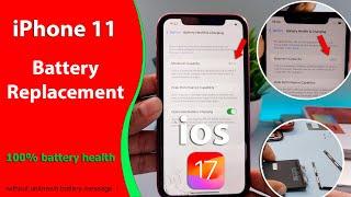 iPhone 11 Battery Replacement With 100% Battery Health