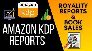 NEW AMAZON KDP REPORTS ESTIMATED ROYALTIES INCOME EARNING PROOF OF CONCEPT #kdp #amazonkdp #reports