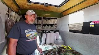 Tour of a Nomad Living in a High Top Van