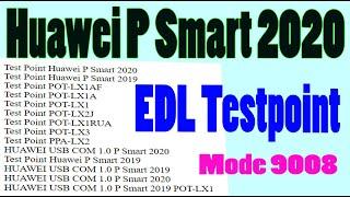 Huawei P Smart 2020 Test Point For Remove User Lock FRP And Flashing by GSM Free Equipment