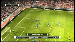 Overhead kick by Fletcher - PES 2011