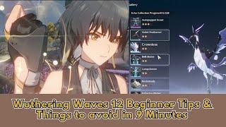 Wuthering Waves 12 Beginner Tips & Things to avoid in 9 Minutes