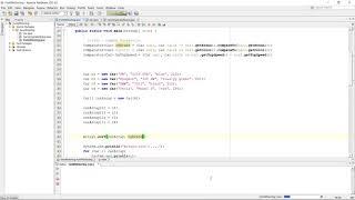 Java Comparable & Comparator - 06 - Arrays.sort() and ordering