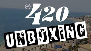 NEW UNBOXING de AT 420 - Flor, Hash y Extracciones Cáñamo Review - Green Station CBD