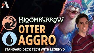 OTTER AGGRO | Standard Deck Tech with LVD | #MTGBloomburrow | MTG Arena