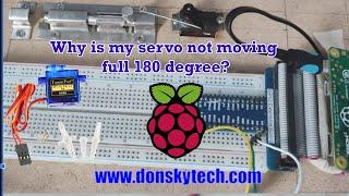 Servo Motor Control Using Raspberry Pi