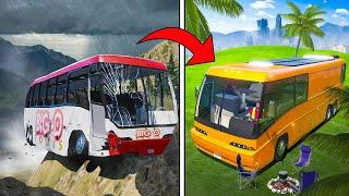 Repairing ABANDONED Bus in 5 RP!