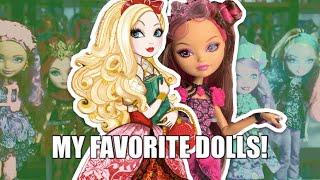 My top 10 favorite Ever After High dolls! (January 2023)