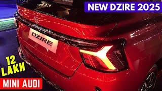 Finally Mini AUDI is Here ! 2025 Maruti Suzuki Dzire Top Model LED Headlights Review | DZIRE 2024